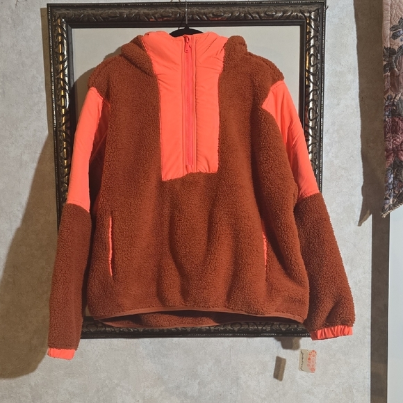 NWT Free People Movement Lead The Pack Pullover Fleece Jacket. - Picture 6 of 7